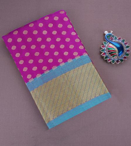 Thirubhuvanam Pure Zari Silk Saree 5 50 mts